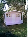 Two Tone Doll House - pink and white